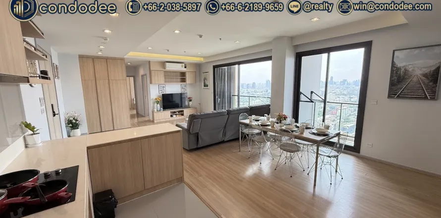 Condo à Bangkok, Thaïlande, 3 chambres № 233720