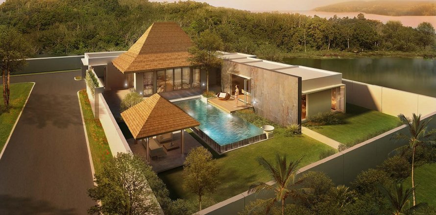 Chalet de 3 dormitorios en Phuket, Tailandia № 165608