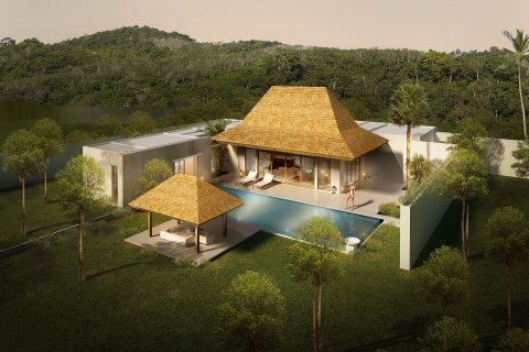 Chalet de 3 dormitorios en Phuket, Tailandia № 165608 - foto 16
