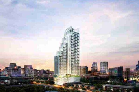 Condo à Bangkok, Thaïlande, 2 chambres  № 183193