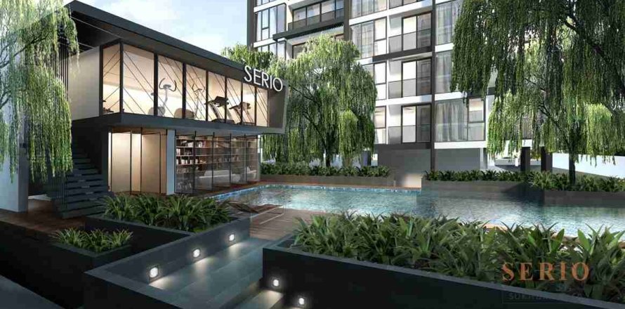 Condominio de 2 dormitorios en Bangkok, Tailandia № 183190