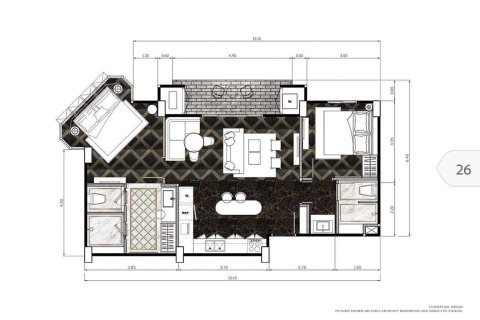 Condominio de 2 dormitorios en Pattaya, Tailandia № 168868 - foto 8