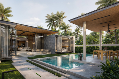 Chalet de 3 dormitorios en Chalong, Tailandia № 191063 - foto 7