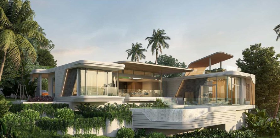 Chalet de 4 dormitorios en Phuket, Tailandia № 166411
