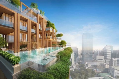 Condo à Sathon, Bangkok, Thaïlande, 2 chambres № 166406 - photo 6