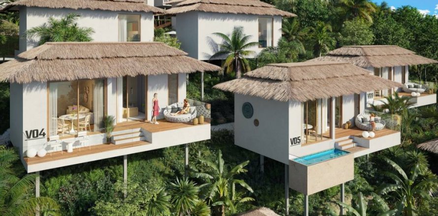 Chalet de 1 dormitorio en Surat Thani, Tailandia № 119537