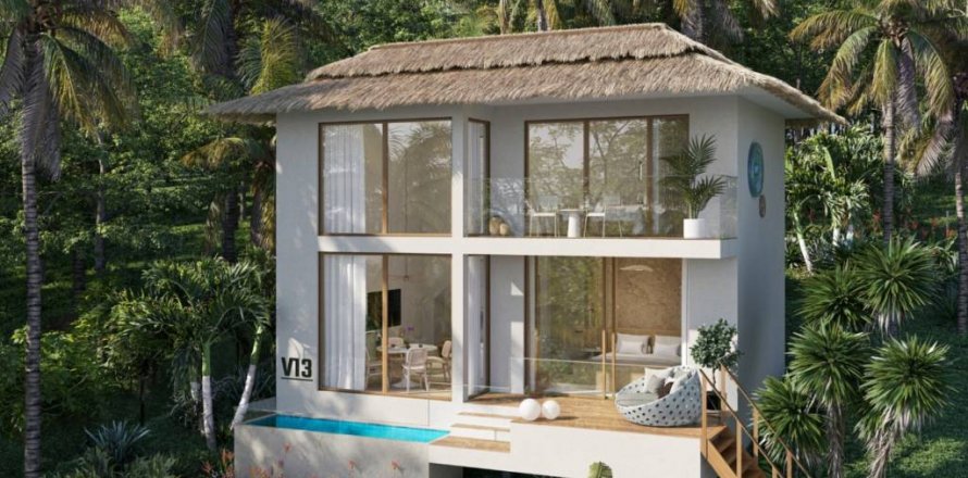 Chalet de 2 dormitorios en Surat Thani, Tailandia № 119534