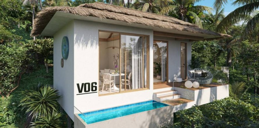 Chalet de 1 dormitorio en Surat Thani, Tailandia № 119536