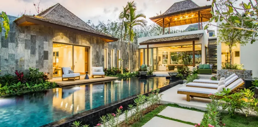 Chalet de 3 dormitorios en Phuket, Tailandia № 190705