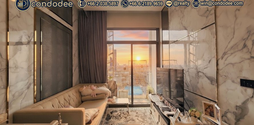 Condo in Phra Khanong, Bangkok, Thailand, 2 bedrooms № 201053
