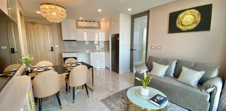 Apartamento de 2 habitaciones en Pattaya, Tailandia № 190886