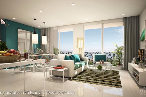 Condominio de 1 dormitorio en Jomtien Beach, Pattaya, Tailandia № 204447 - foto 3