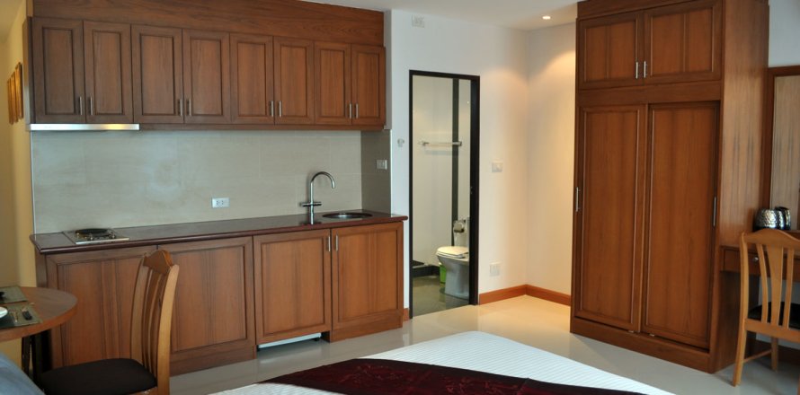 Estudio en el condominio en Jomtien Beach, Pattaya, Tailandia № 204449
