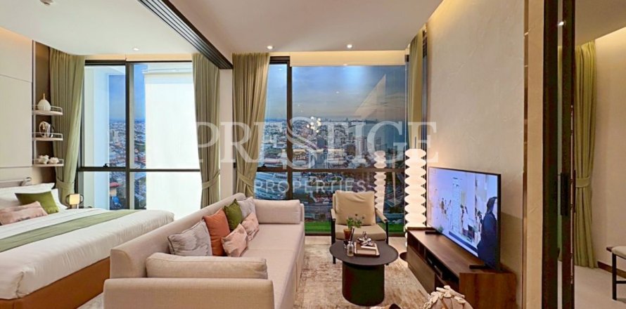 คอนโดมิเนียมในพัทยา, ประเทศไทย, 1 ห้องนอน № 233794