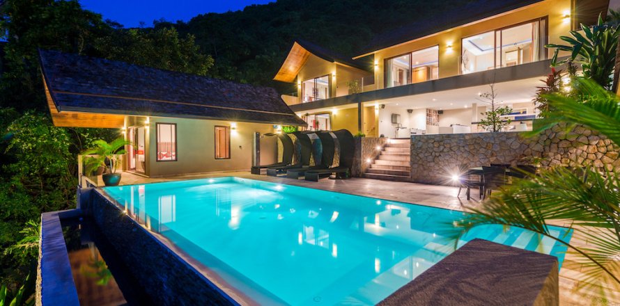Casa de 5 dormitorios en Ko Samui, Tailandia № 66437