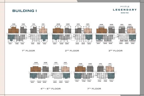 Condominio de 1 dormitorio en Bang Tao, Tailandia № 166124 - foto 15
