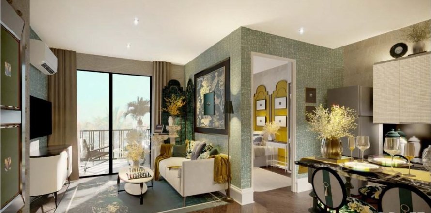 Condo à Bang Tao, Thaïlande, 1 chambre № 166121