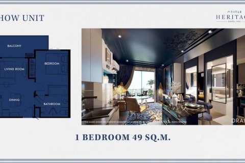 Condominio de 1 dormitorio en Bang Tao, Tailandia № 166122 - foto 10