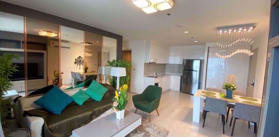 Condo à Bangkok, Thaïlande, 2 chambres à Rhythm Sukhumvit 42 № 51320