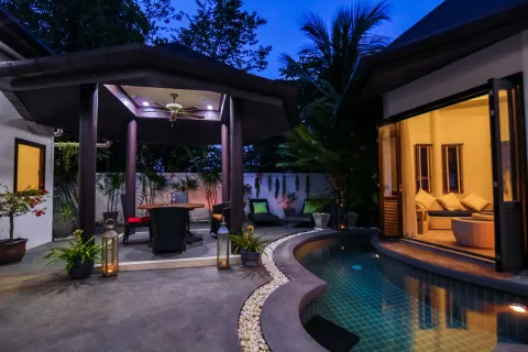 Chalet de 3 dormitorios en Phuket, Tailandia № 171064