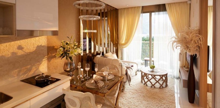 Wohnung in Pattaya, Thailand 2 Zimmer № 134142
