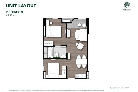 Condominio de 2 dormitorios en Pattaya, Tailandia № 166745 - foto 28