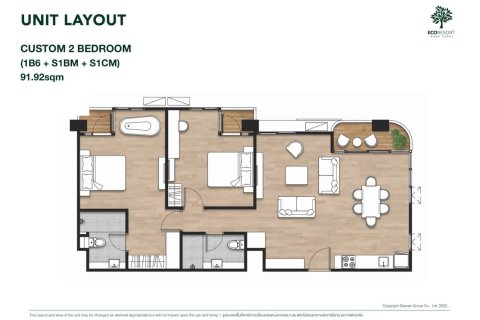 Condominio de 2 dormitorios en Pattaya, Tailandia № 166742 - foto 14