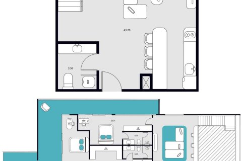 Condominio de 2 dormitorios en Rawai, Tailandia № 166241 - foto 14