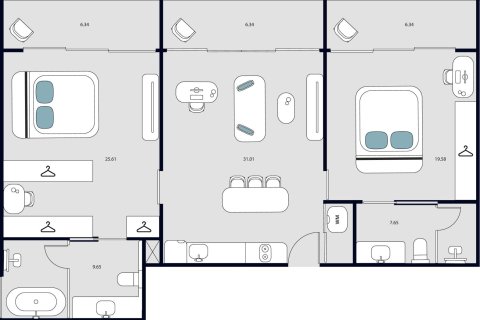 Condominio de 2 dormitorios en Rawai, Tailandia № 166243 - foto 14