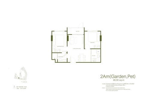 Condominio de 2 dormitorios en Bang Tao, Tailandia № 169790 - foto 7