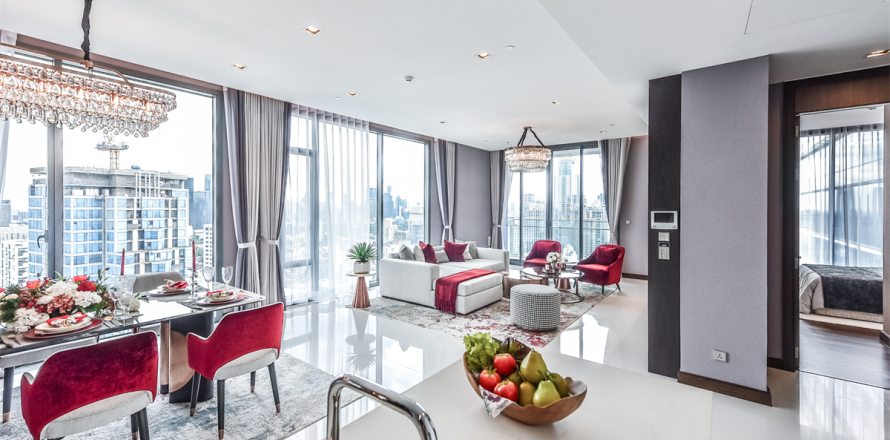 Condominio de 3 dormitorios en Bangkok, Tailandia № 184392