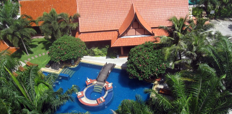 Estudio en el condominio en Pattaya, Tailandia № 204425