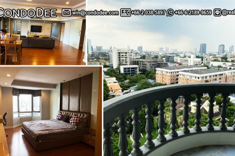 Condo in Watthana, Bangkok, Thailand, 3 bedrooms № 200712