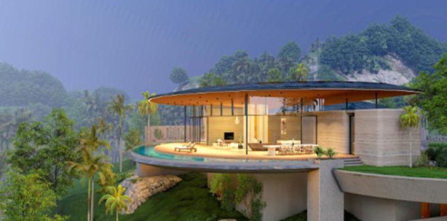 Chalet de 3 dormitorios en Ko Samui, Tailandia № 203071