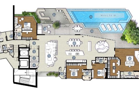 Condo in Bang Tao, Thailand, 3 bedrooms  № 165228 - photo 19