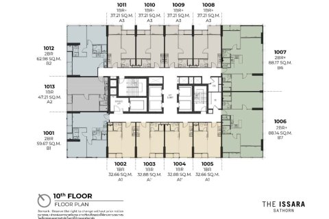 Condo in Sathon, Bangkok, Thailand, 1 bedroom № 166385 - photo 9