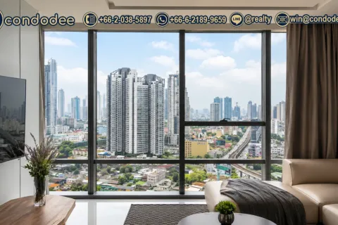 Condominio de 2 dormitorios en Sathon, Bangkok, Tailandia № 201428 - foto 4