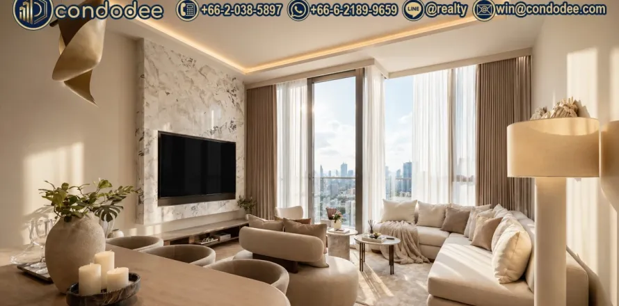Condo in Watthana, Bangkok, Thailand, 2 bedrooms № 201422