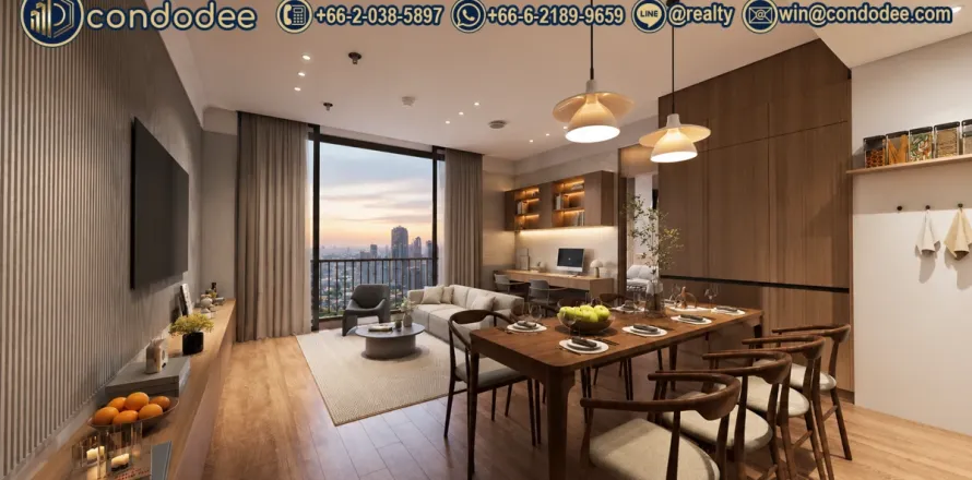 Condominio de 4 dormitorios en Watthana, Bangkok, Tailandia № 201427