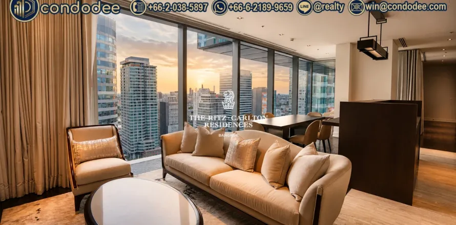 Eigentumswohnung in Sathon, Bangkok, Thailand, 3 Schlafzimmer  № 201424