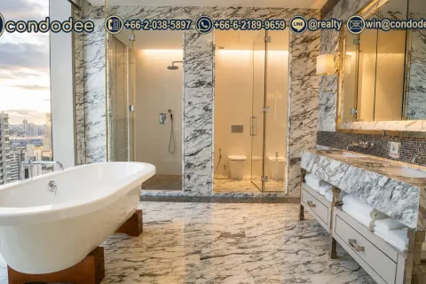Eigentumswohnung in Sathon, Bangkok, Thailand, 3 Schlafzimmer  № 201424 - Foto 3