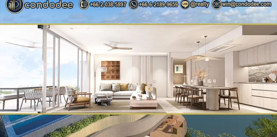 Condominio de 3 dormitorios en Bangkok, Tailandia № 201384