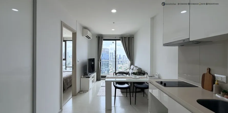 Condo à Watthana, Bangkok, Thaïlande, 1 chambre № 201386