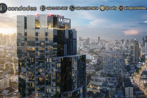 Condominio de 2 dormitorios en Watthana, Bangkok, Tailandia № 201381 - foto 2