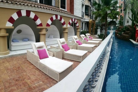 Condominio de 1 dormitorio en Jomtien Beach, Pattaya, Tailandia № 204516 - foto 10