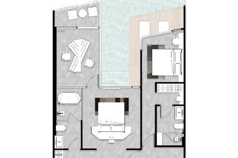Condo in Kamala, Thailand, 3 bedrooms  № 165024 - photo 19