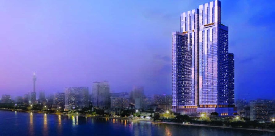 Condominio de 3 dormitorios en Jomtien Beach, Pattaya, Tailandia № 165021