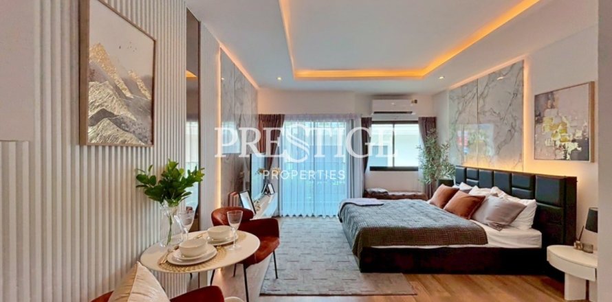 Estudio en el condominio en Pattaya, Tailandia № 209033
