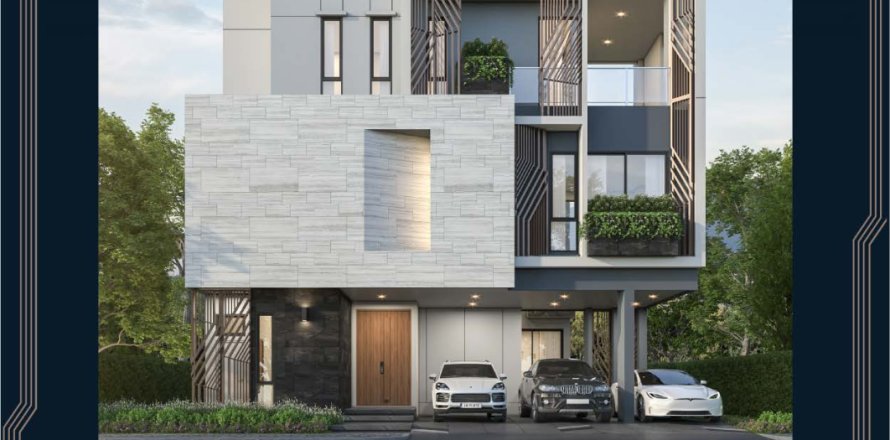 Chalet de 4 dormitorios en Bangkok, Tailandia № 165406