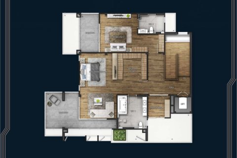Chalet de 5 dormitorios en Bangkok, Tailandia № 165405 - foto 16